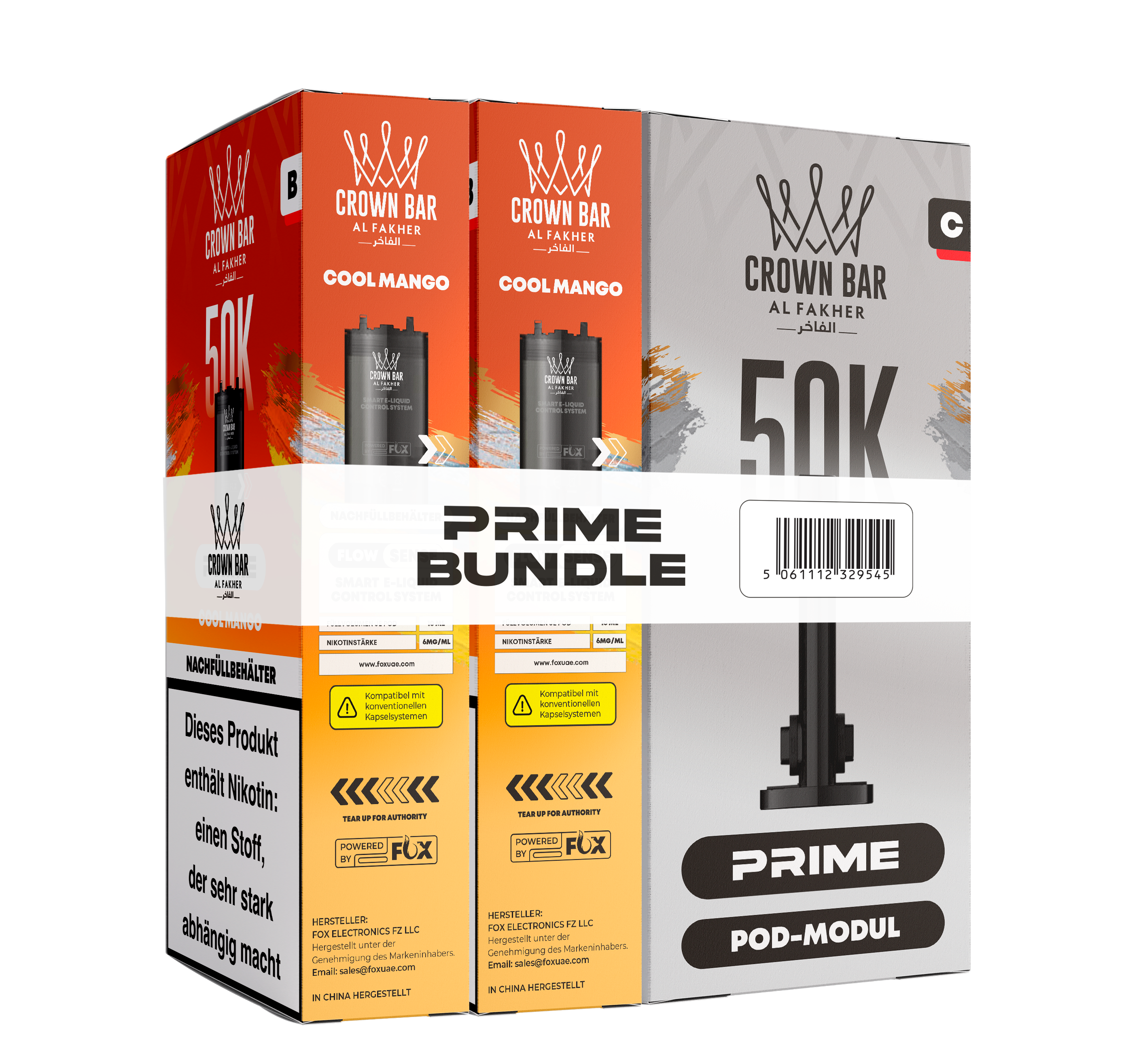 Al Fakher Hypermax 50K - Cool Mango