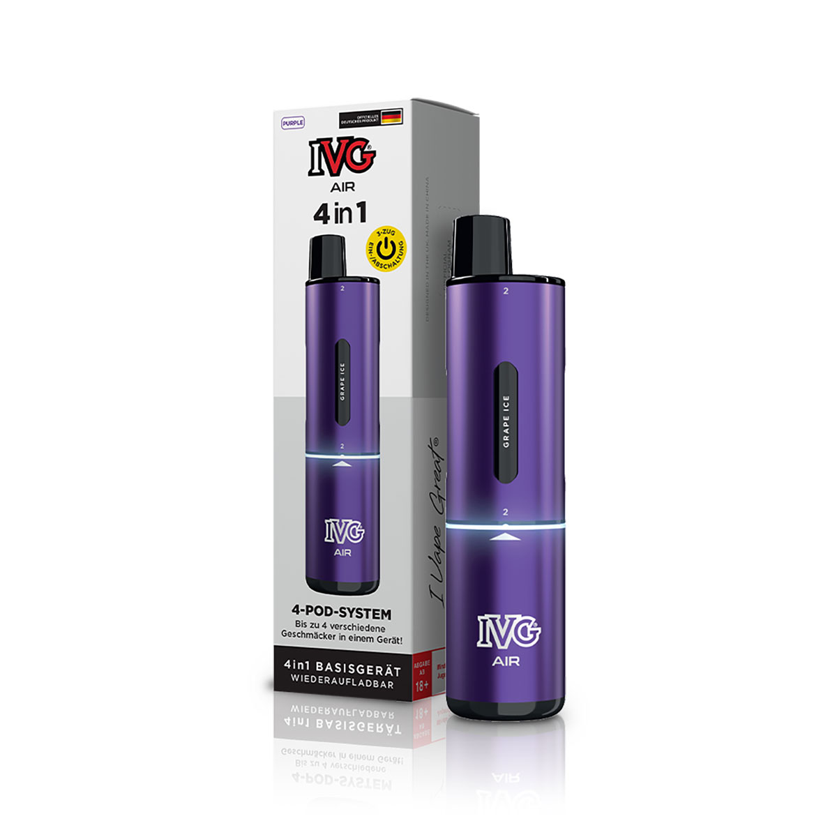 IVG Air 4IN1 AKKU - Purple IVG Air 4IN1 AKKU - Purple