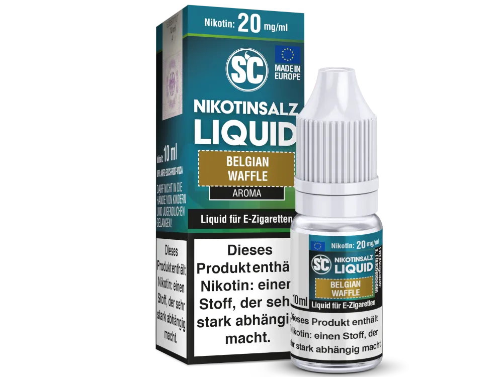 SC Nikotinsalz Liquid - Belgian Waffle
