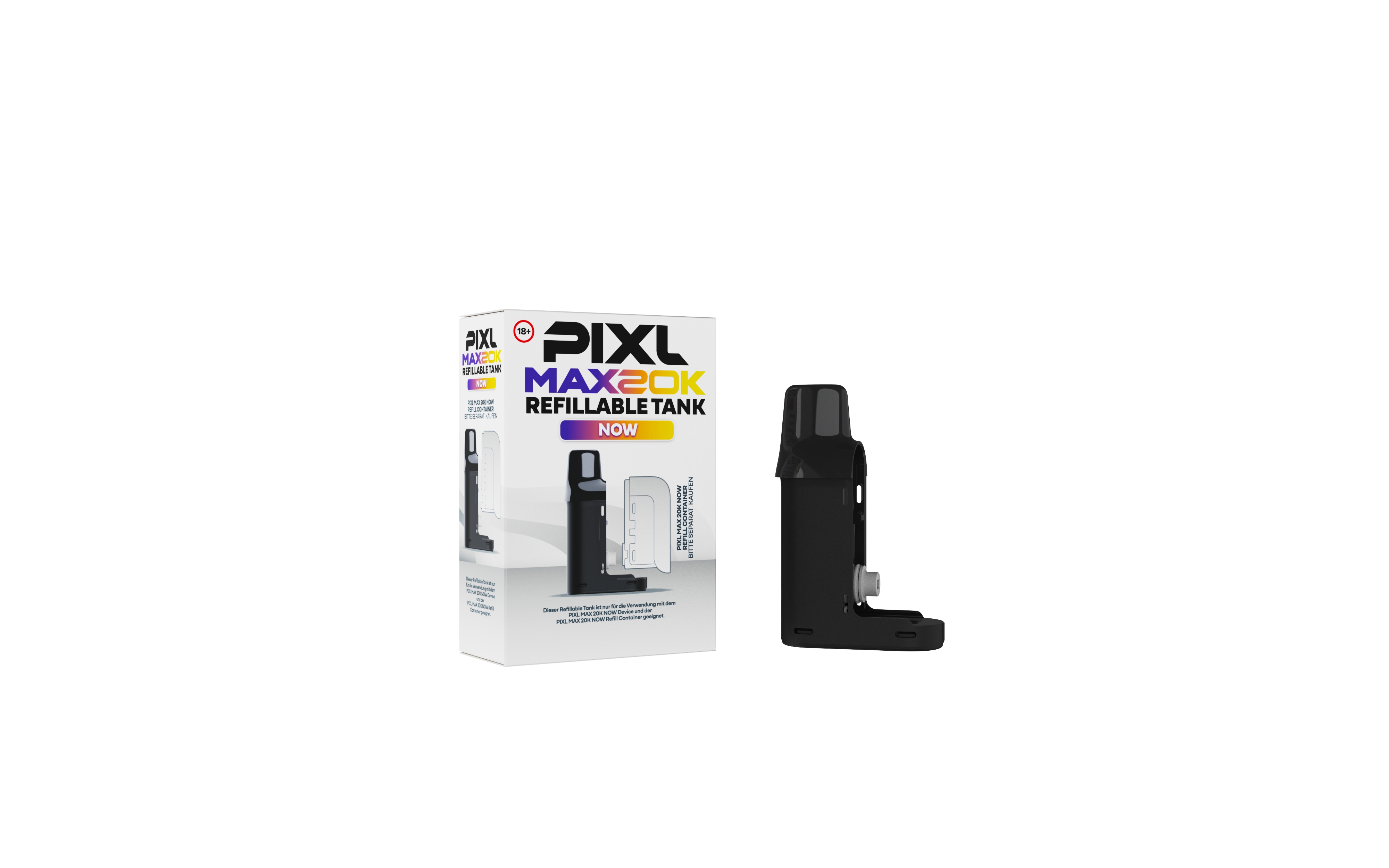 PIXL MAX 20K - Ersatztank / Leerpod