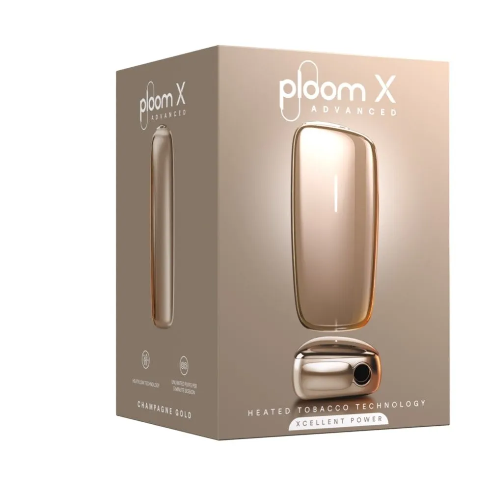 Ploom X Advanced Device Kit - Champagne Gold Ploom X Advanced Device Kit - Champagne Gold