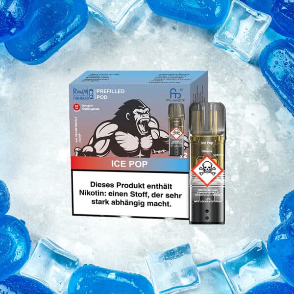 RandM Tornado Pods - Ice Pop 2er Pack RandM Tornado Pods - Ice Pop 2er Pack