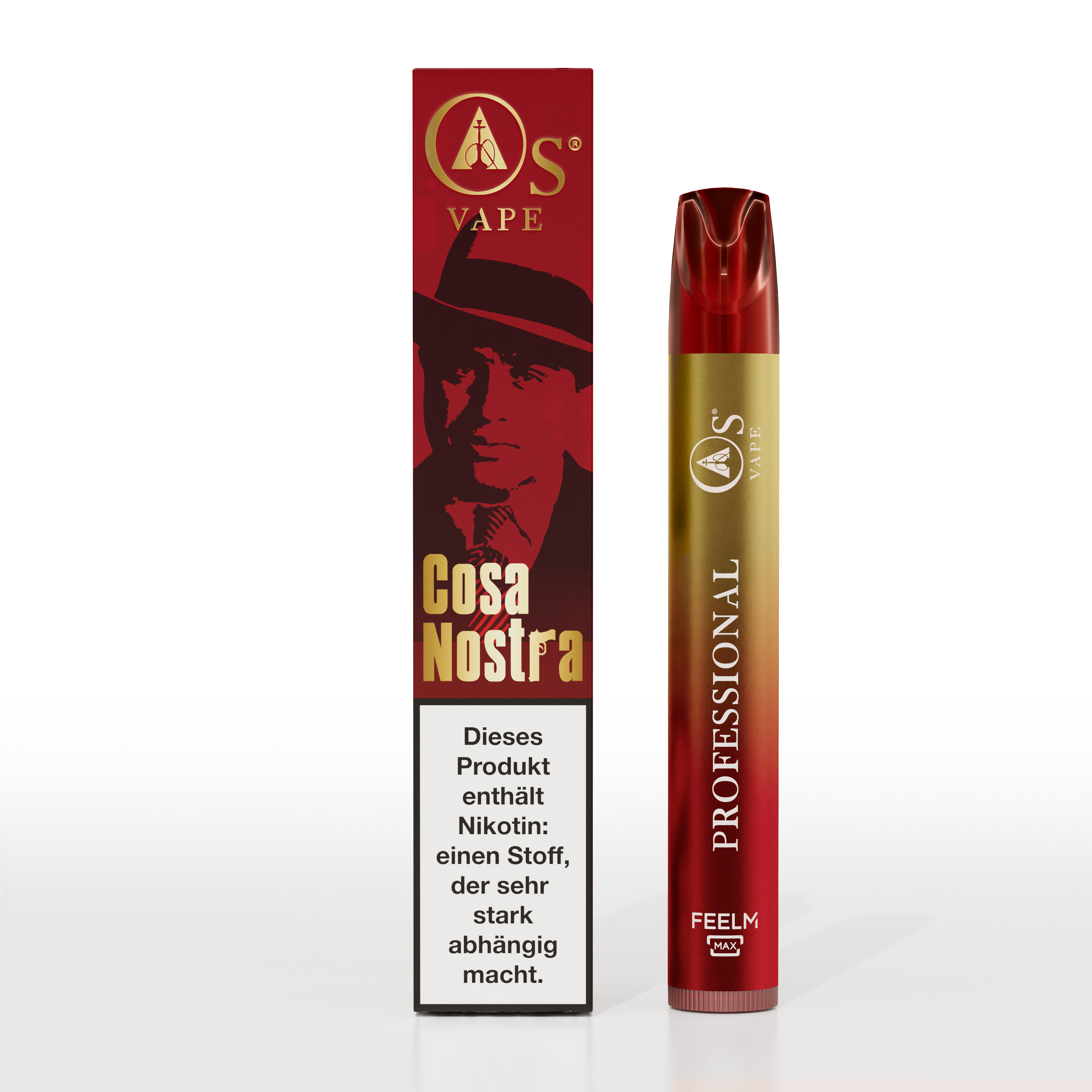 OS VAPE - Cosa Nostra 20 mg Einweg E-Zigarette OS VAPE - Cosa Nostra 20 mg Einweg E-Zigarette
