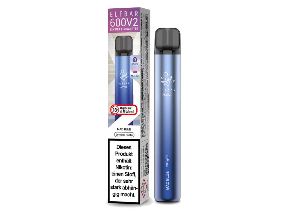 Elfbar V2 - Mad Blue Elfbar V2 - Mad Blue