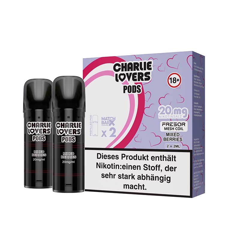 Charlie Lovers Pods - Mixed Berries