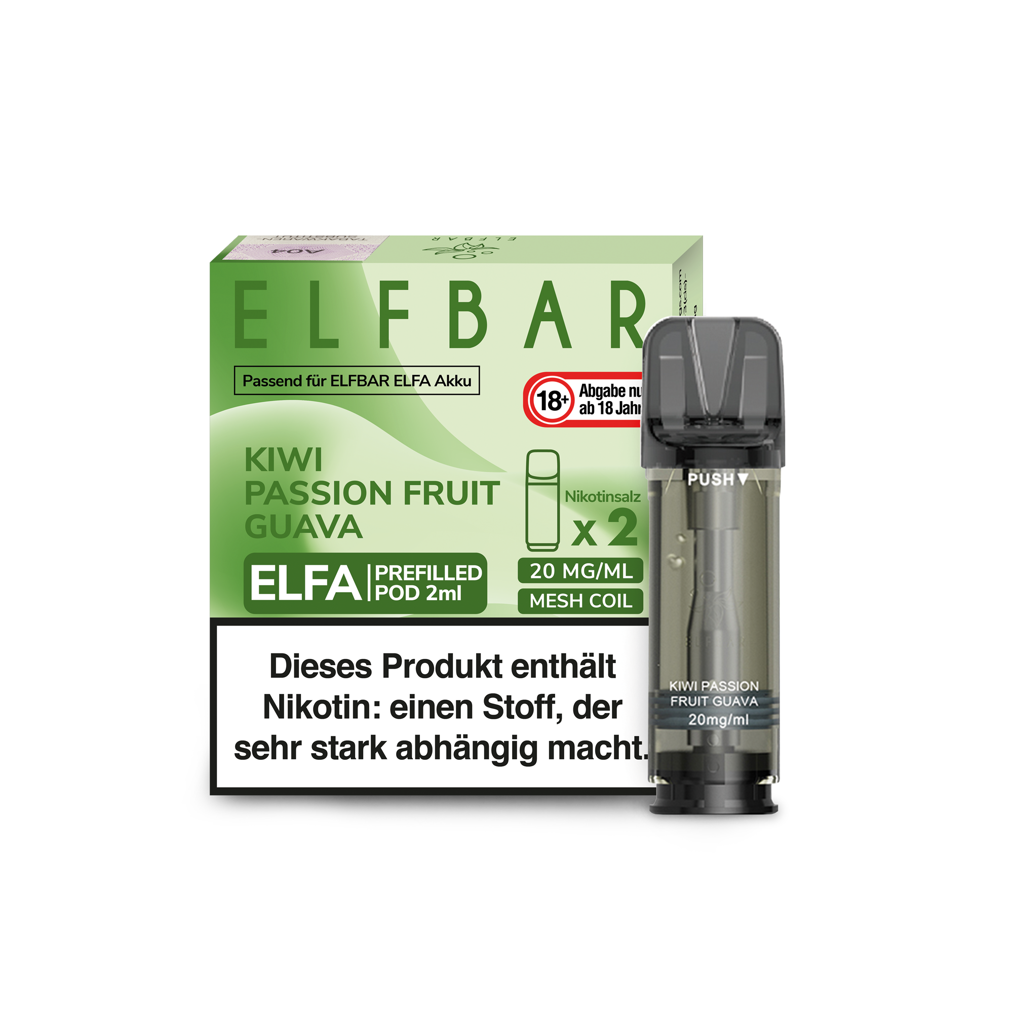 Elfa Pod - Kiwi Passion Fruit Guave Elfa Pod - Kiwi Passion Fruit Guave