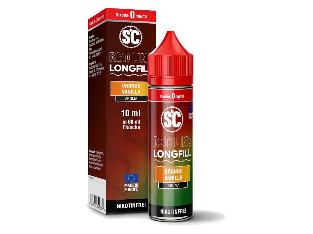SC RED Longfill - Orange Vanilla SC RED Longfill - Orange Vanilla