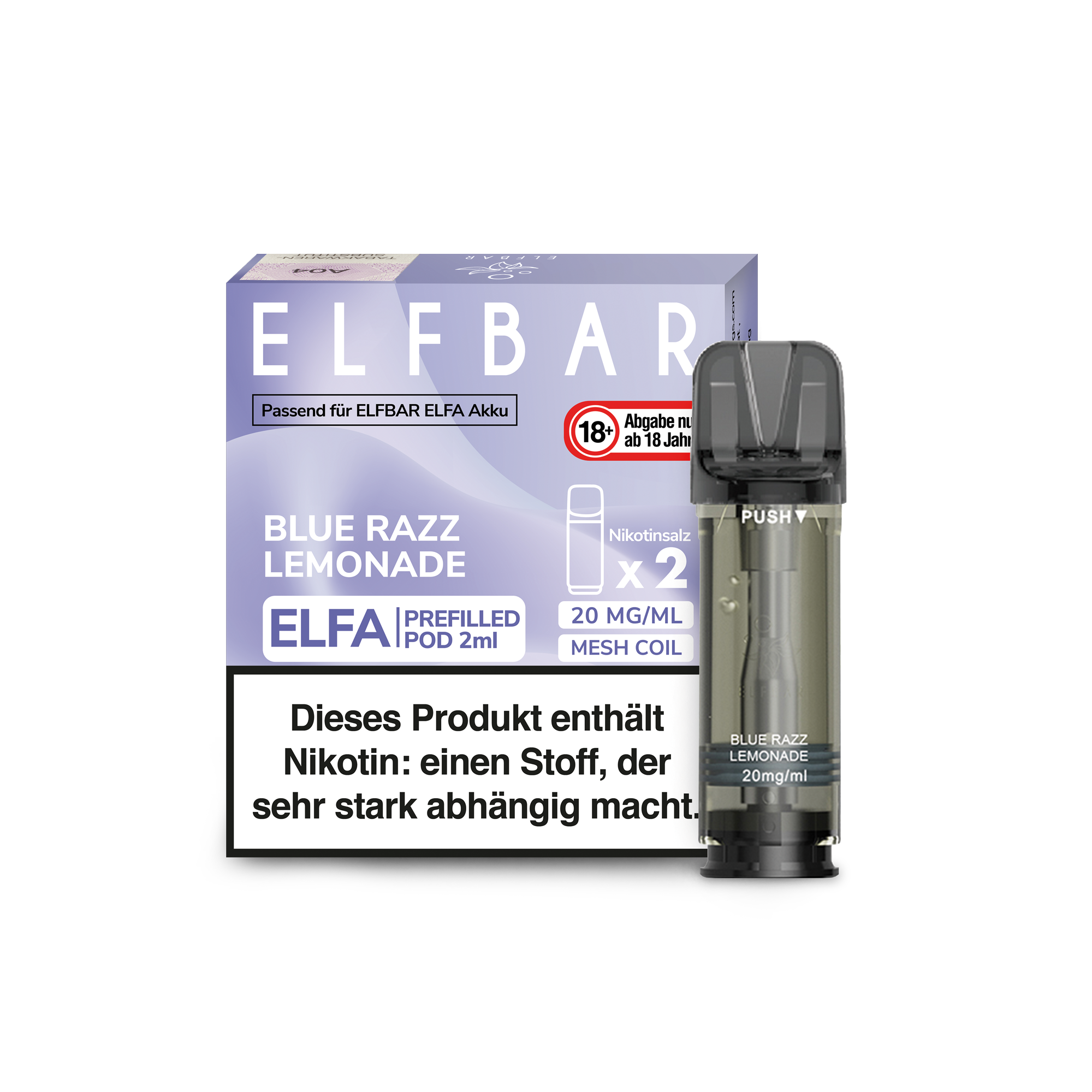 Elfa Pod - Blue Razz Lemonade Elfa Pod - Blue Razz Lemonade
