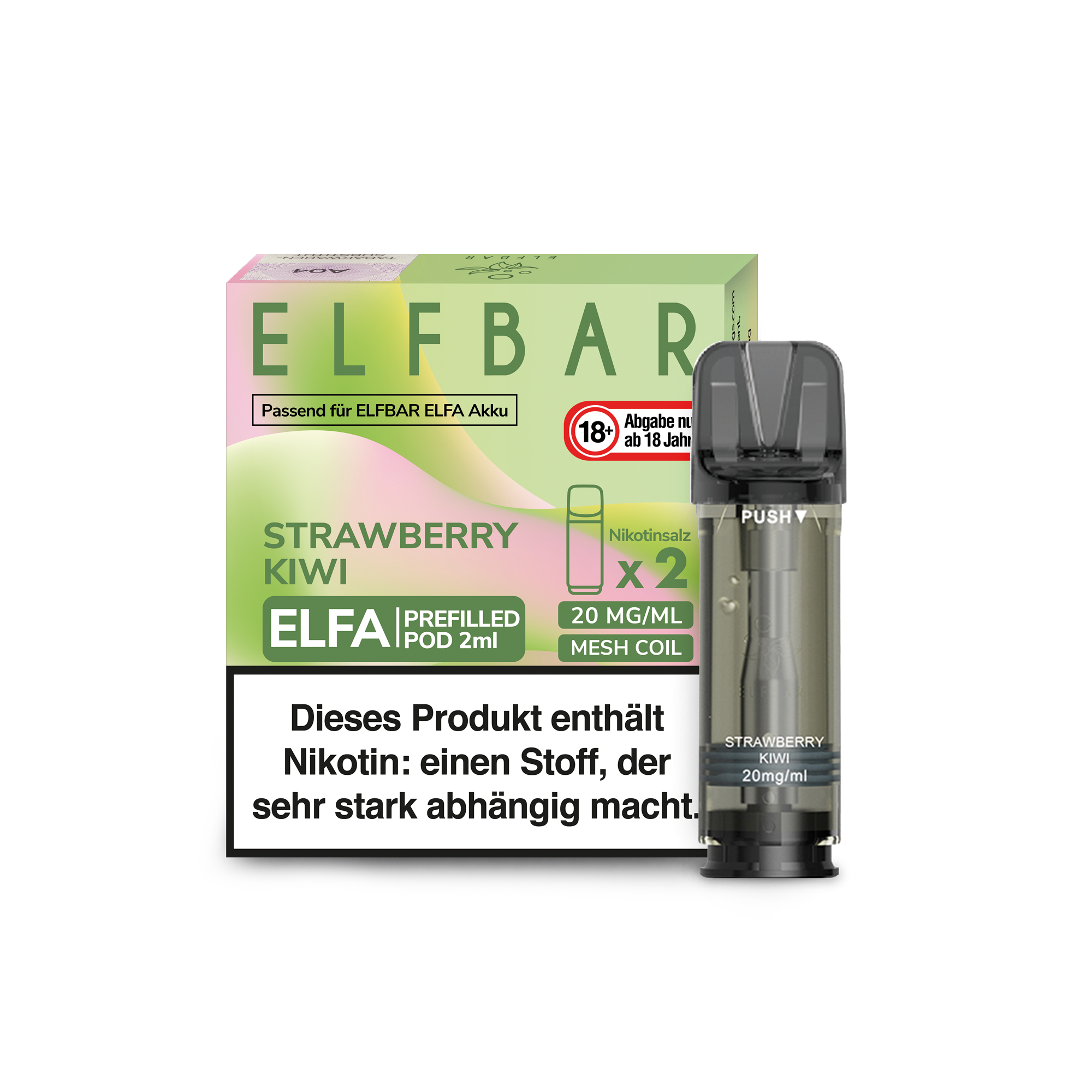 Elfa Pod - Strawberry Kiwi