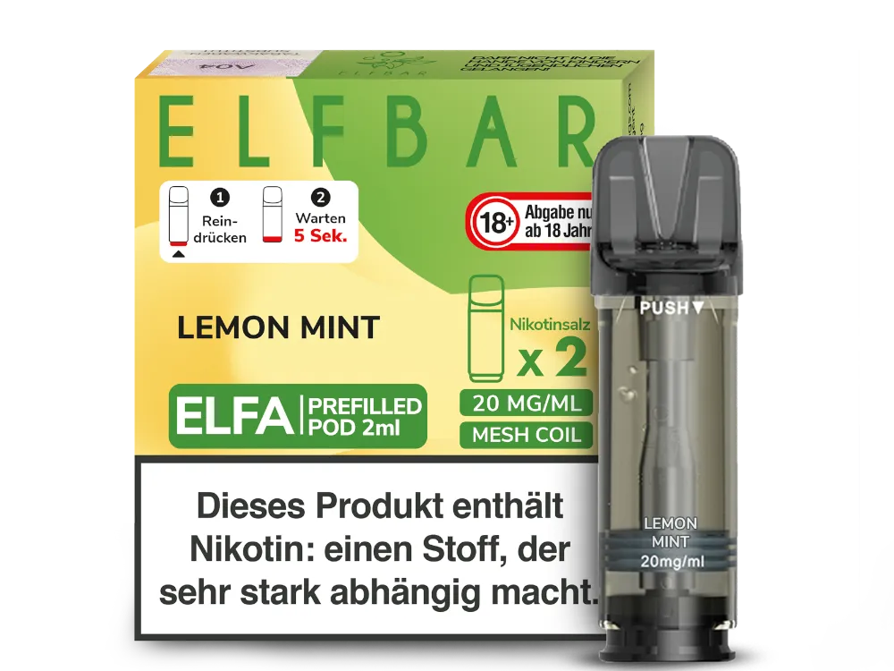 Elfa Pod - Lemon Mint