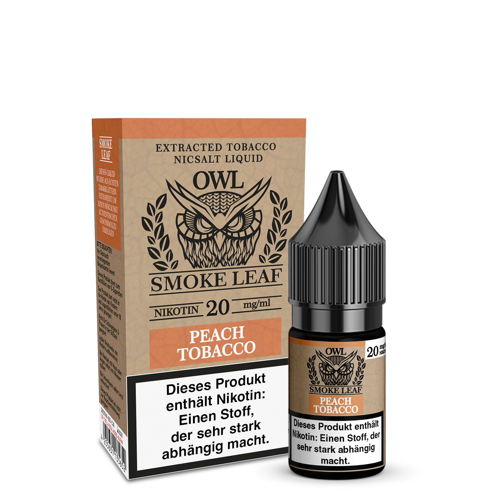 Owl Smoke Leaf Liquid -  Peach Tobacco