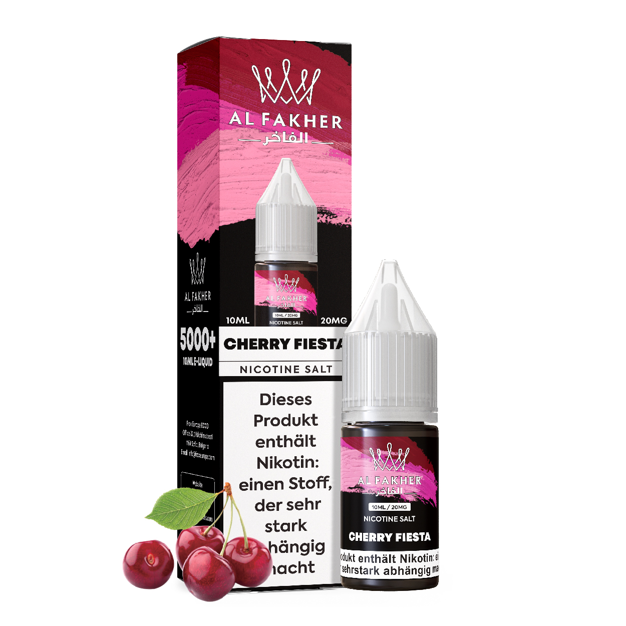 Al Fakher Liquid - Cherry Fiesta Al Fakher Liquid - Cherry Fiesta