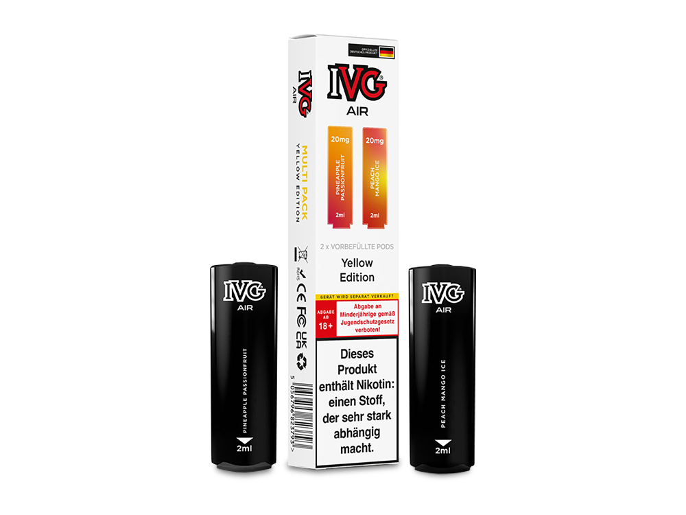 IVG Air (Multi-Flavour) - Yellow Edition IVG Air (Multi-Flavour) - Yellow Edition