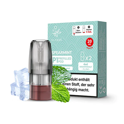 Elf Bar Mate500 Pod - Spearmint Elf Bar Mate500 Pod - Spearmint