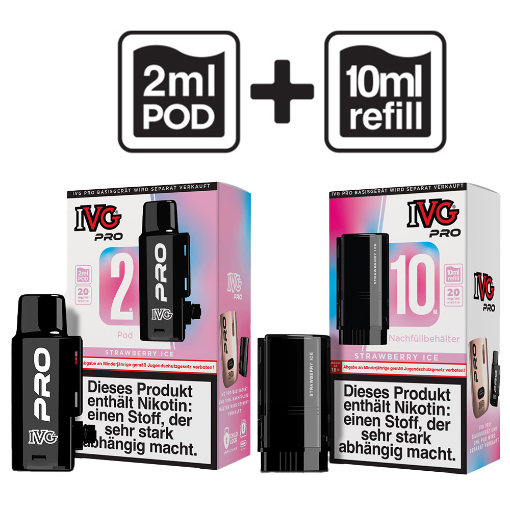 IVG Pro 12000 Pod 2ml + 10ml - Pineapple Ice