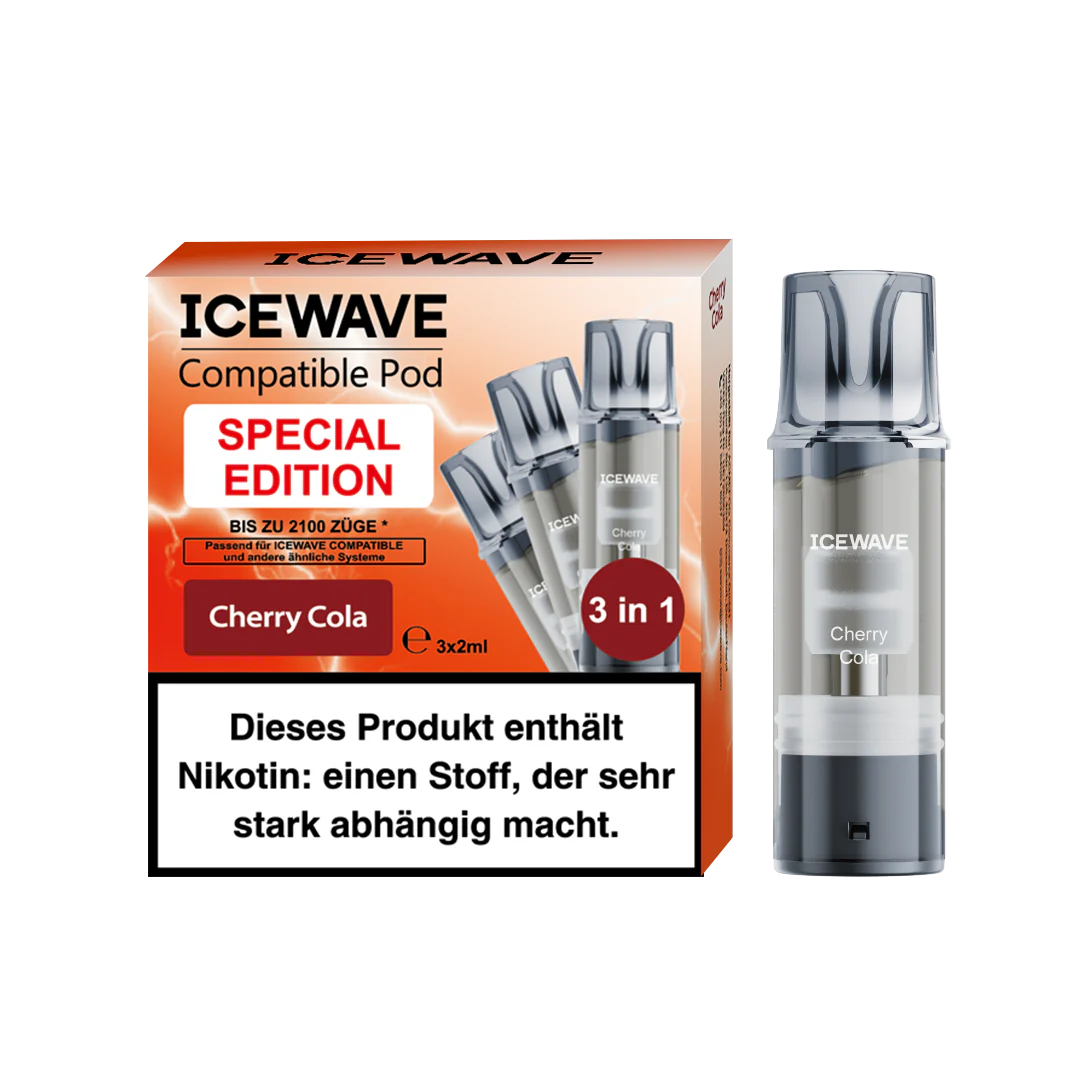 Icewave Pod - Cherry Cola 3x Icewave Pod - Cherry Cola 3x