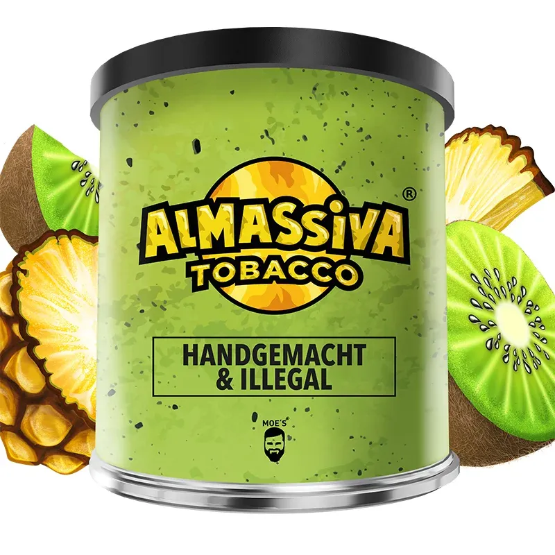 Al Massiva Tabak - Handgemacht & Illegal (200g) Al Massiva Tabak - Handgemacht & Illegal (200g)