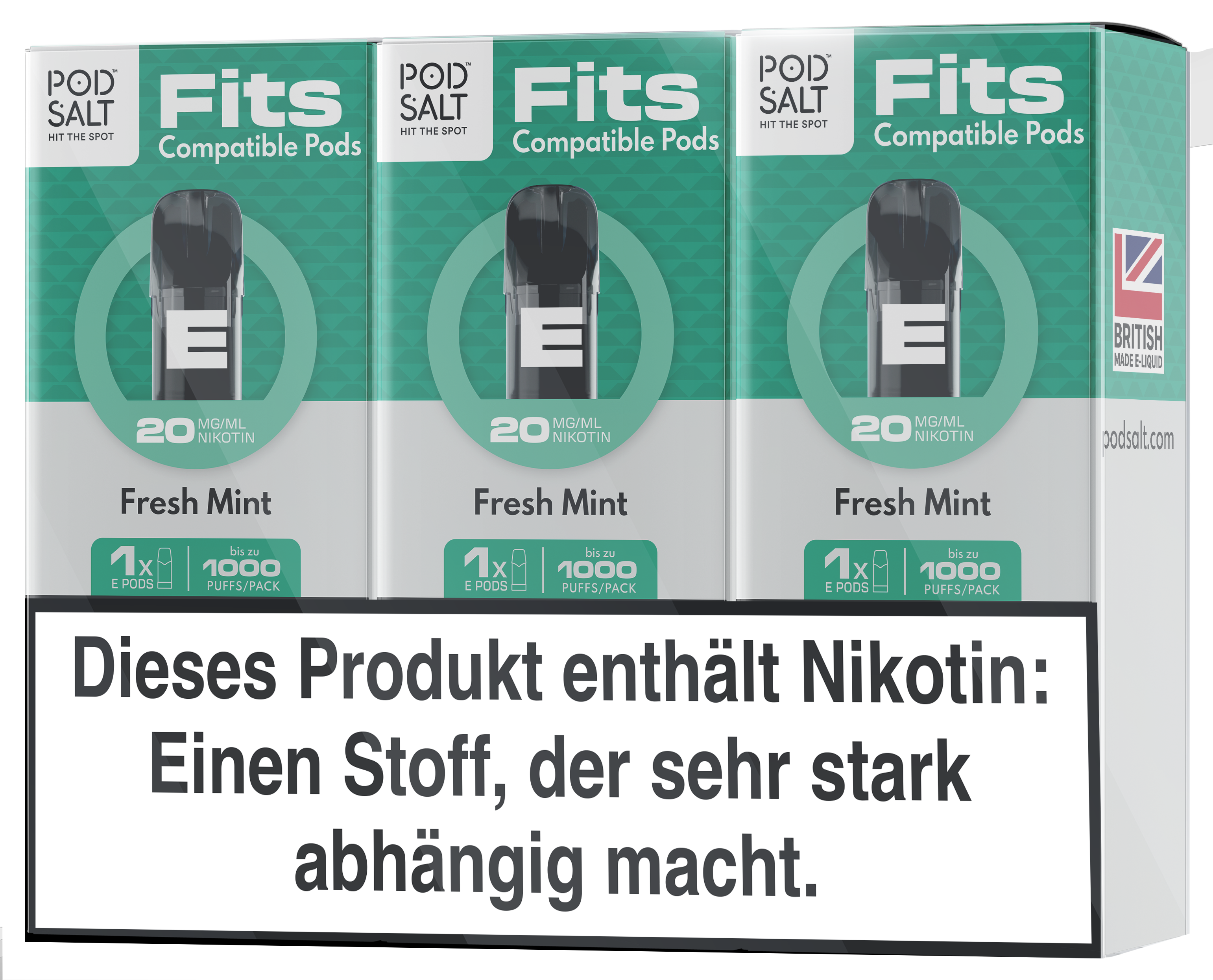 Pod Salt / Fits Pods - Fresh Mint