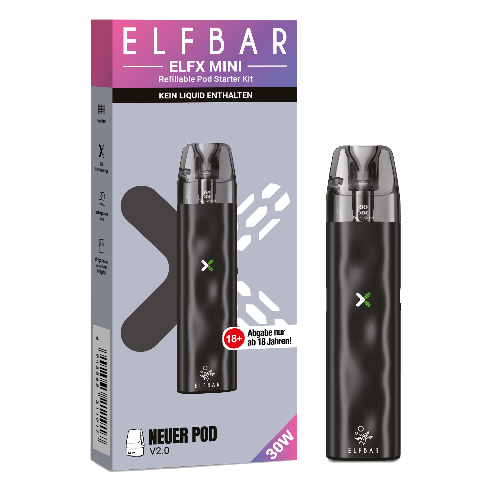 ELFBAR ELFX Mini - Black