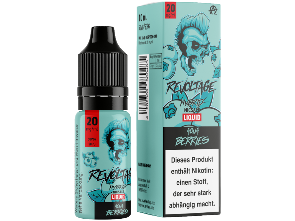 Revoltage Liquid - Aqua Berries Revoltage Liquid - Aqua Berries
