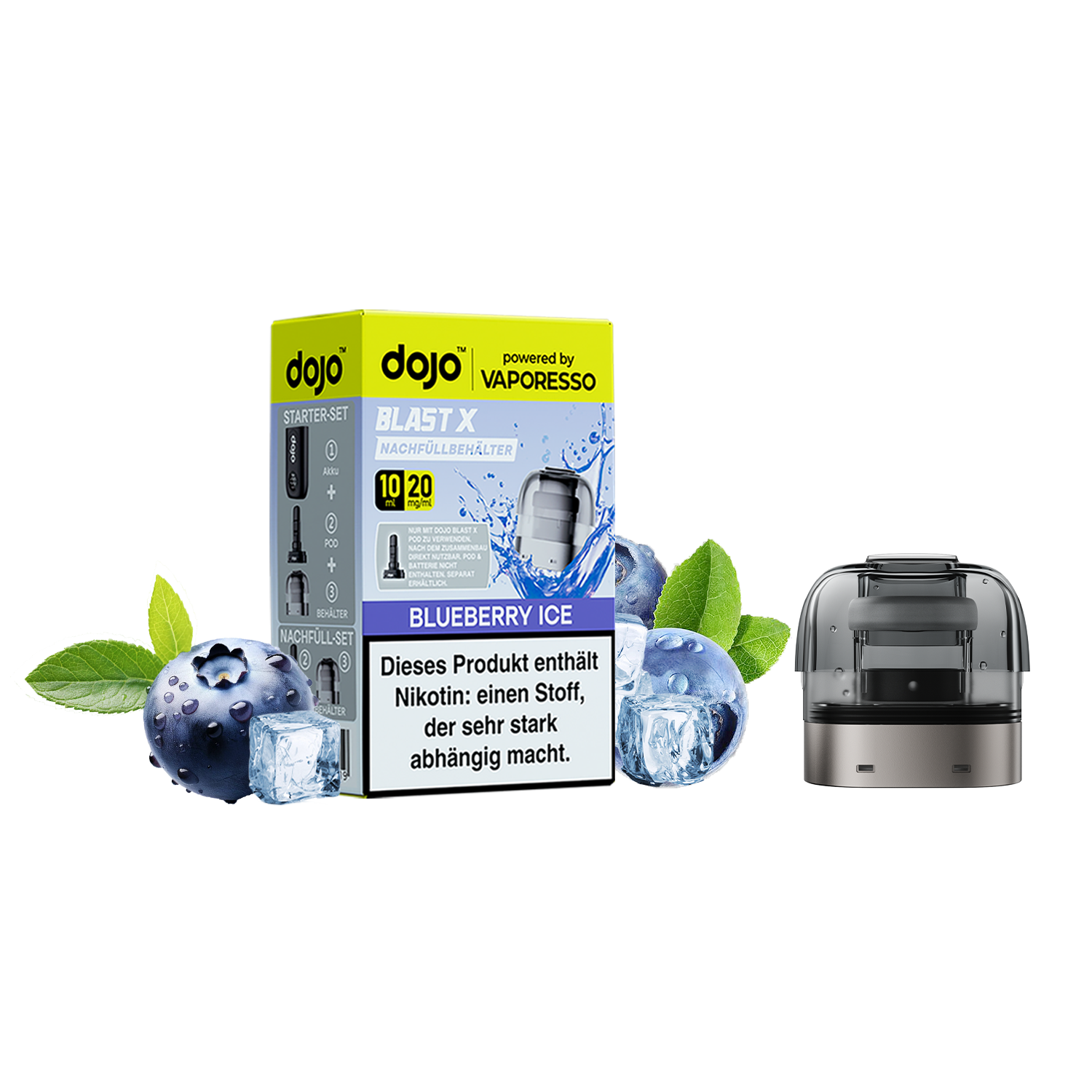 Dojo Blast X - Blueberry Ice