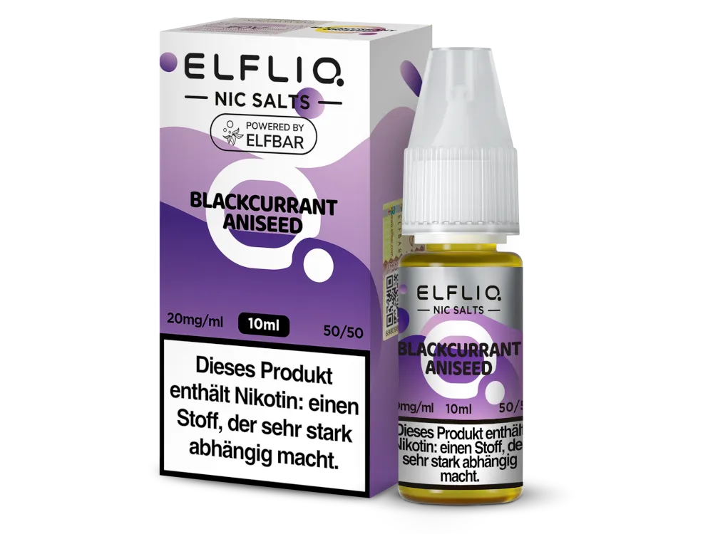 Elfliq - Blackcurrant Aniseed Elfliq - Blackcurrant Aniseed