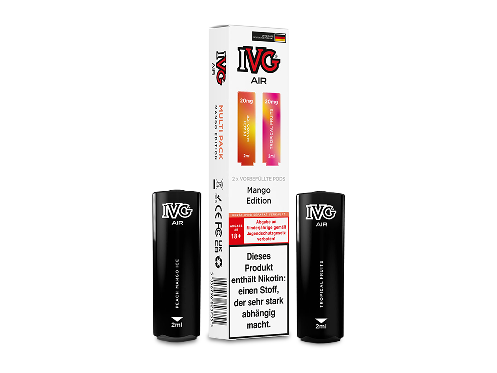 IVG Air (Multi-Flavour) - Mango Edition IVG Air (Multi-Flavour) - Mango Edition