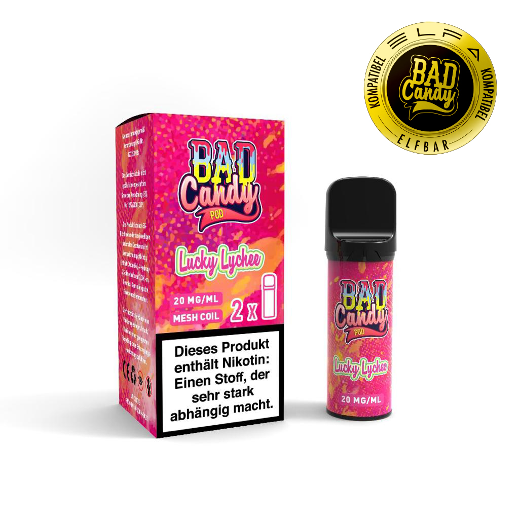 Bad Candy Pod2Go - Lucky Lychee Bad Candy Pod2Go - Lucky Lychee