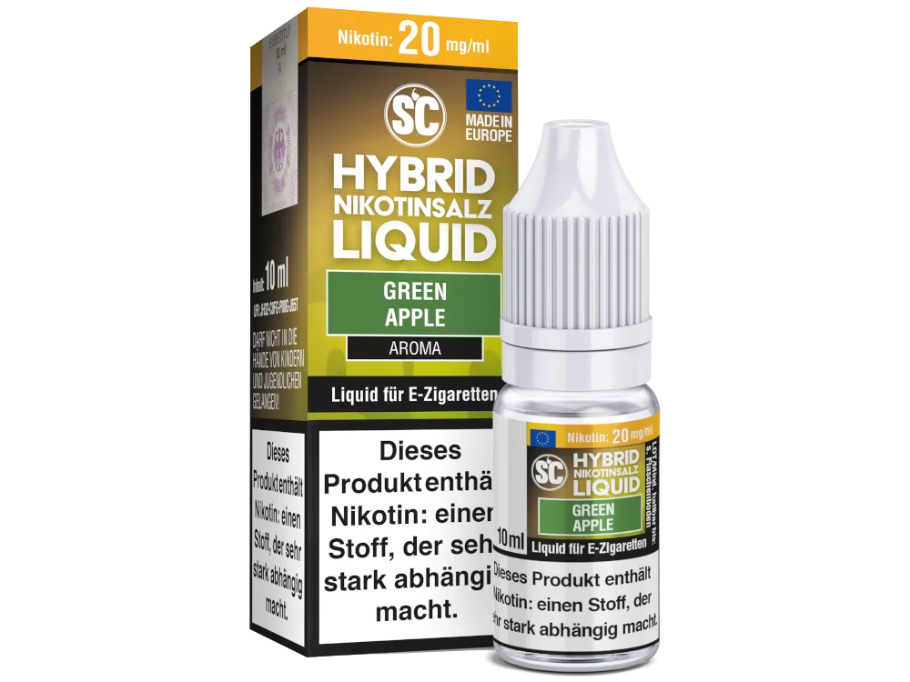 SC Hybrid Nikotinsalz Liquid - Green Apple