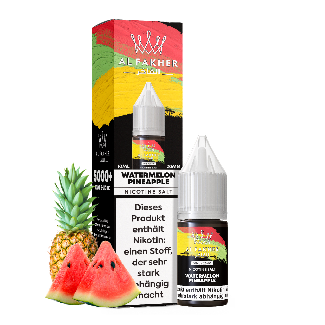 Al Fakher Liquid - Watermelon Pineapple Al Fakher Liquid - Watermelon Pineapple
