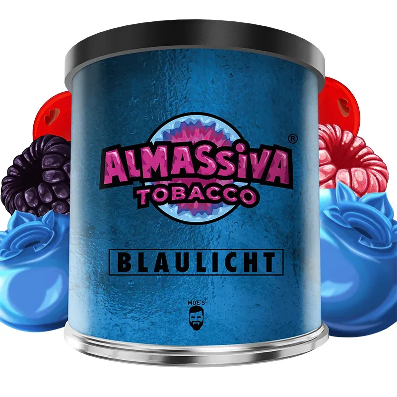 Al Massiva Tabak - Blaulicht (200g) Al Massiva Tabak - Blaulicht (200g)