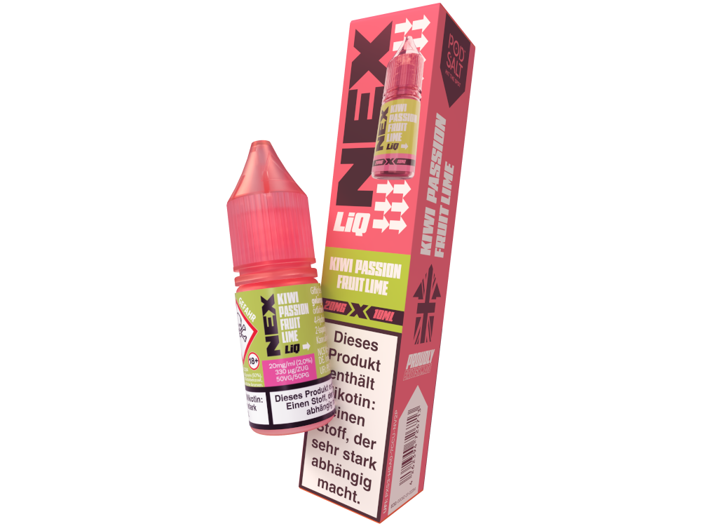Pod Salt - Nexliq - Kiwi Passionfruit Lime Pod Salt - Nexliq - Kiwi Passionfruit Lime