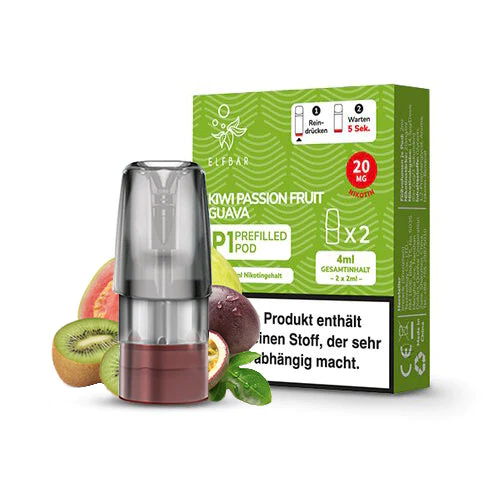 Elf Bar Mate500 Pod - Kiwi Passion Fruit Guave Elf Bar Mate500 Pod - Kiwi Passion Fruit Guave