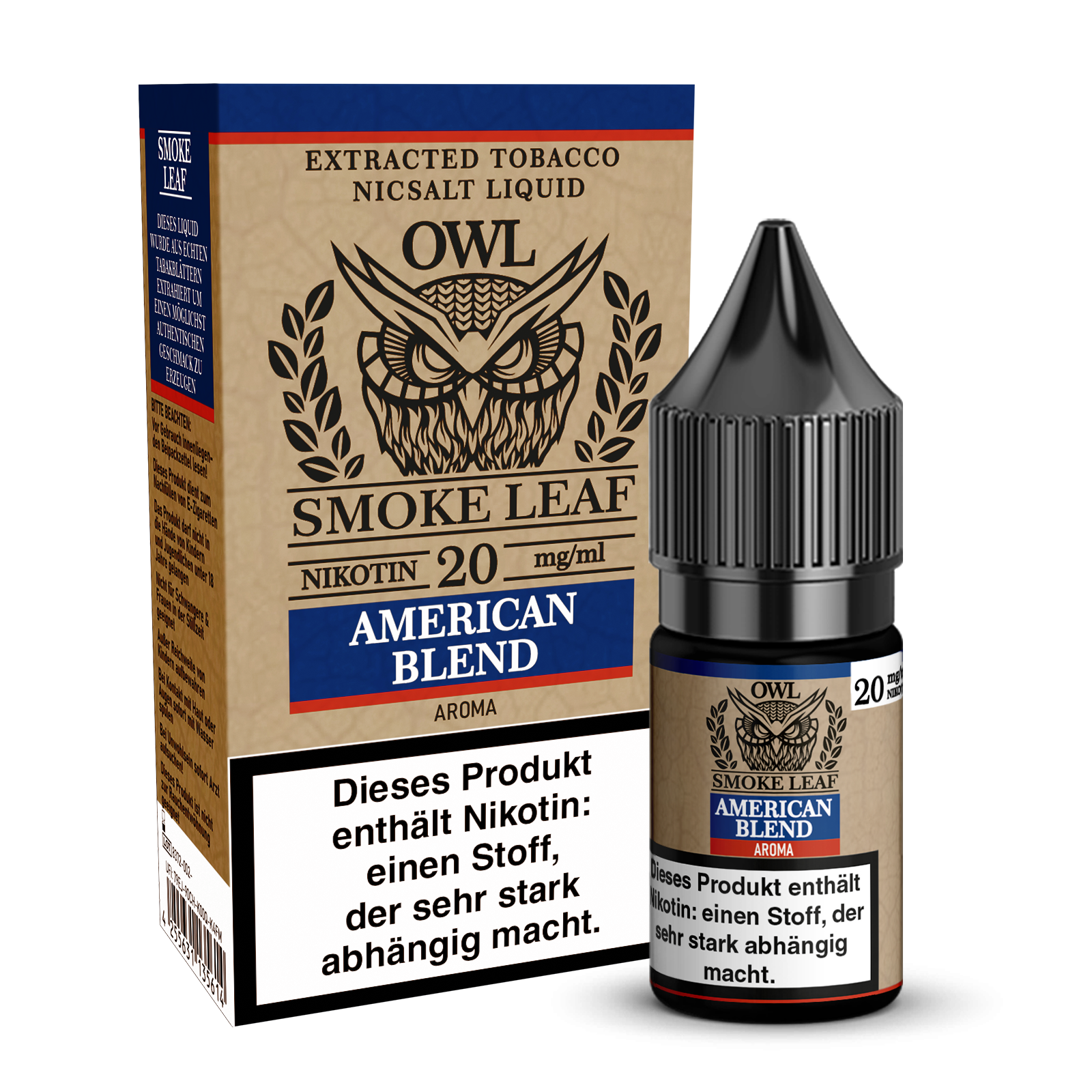 Owl Smoke Leaf Liquid - American Blend