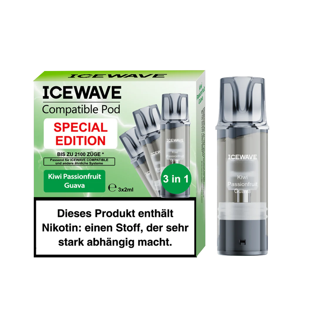 Icewave Pod - Kiwi Passionfruit Guave Icewave Pod - Kiwi Passionfruit Guave