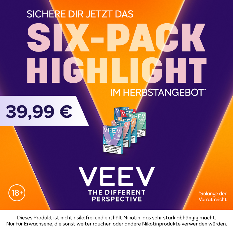 VEEV One Pod SIX-Pack Aktion