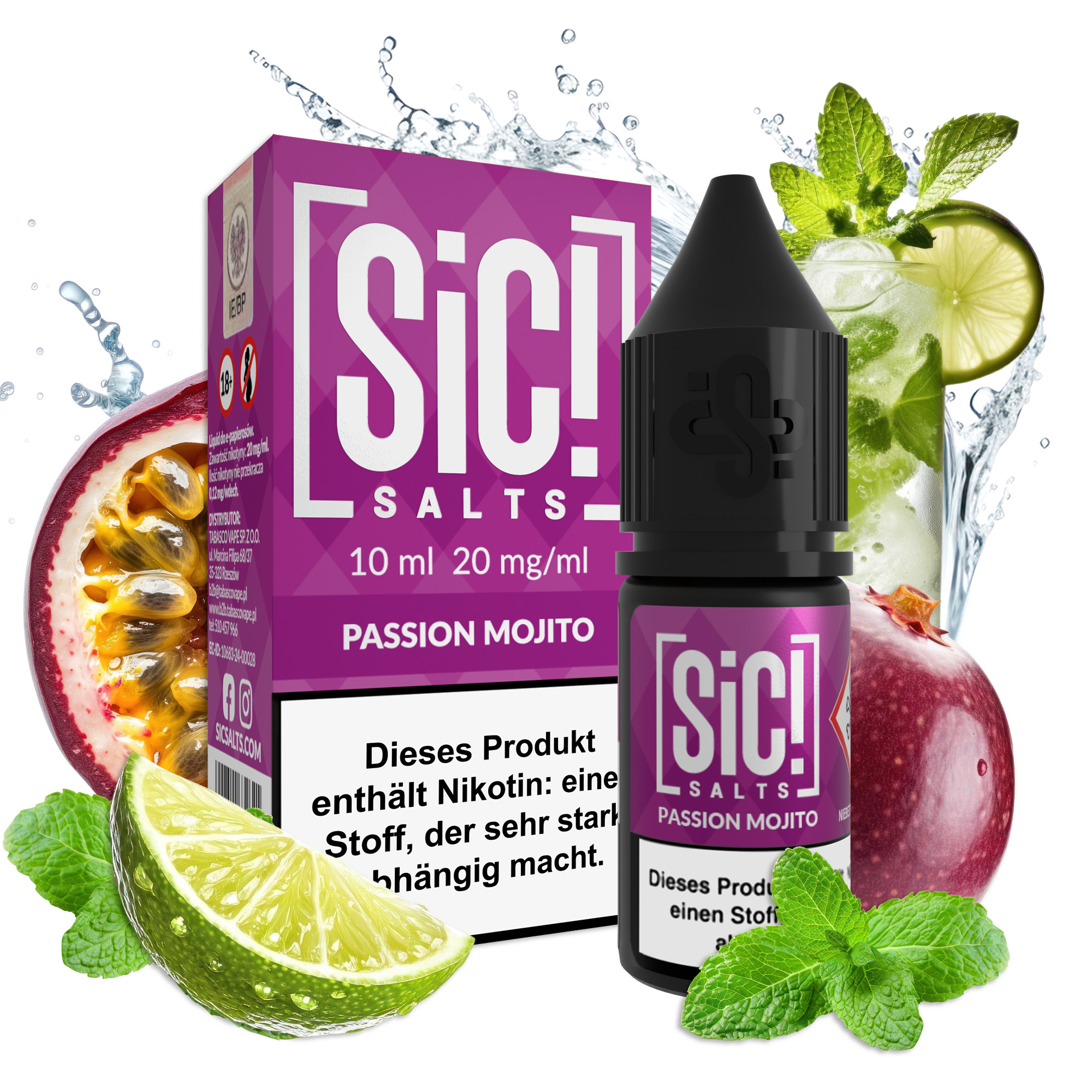 SIC! Salts Liquid - Passion Mojito