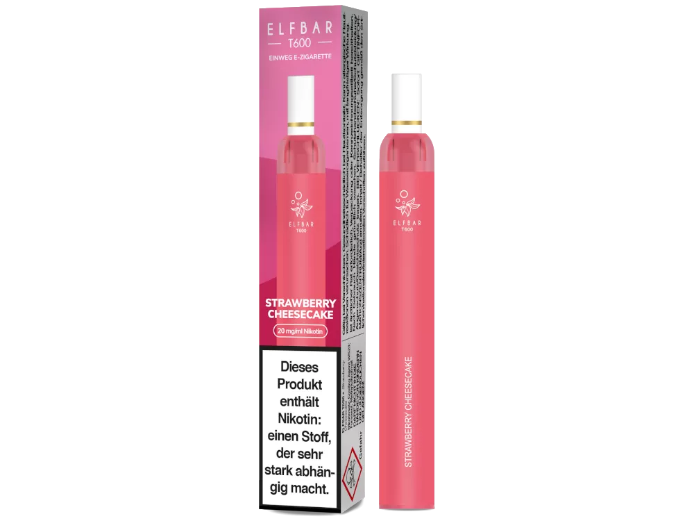 Elfbar T600 - Strawberry Cheesecake Elfbar T600 - Strawberry Cheesecake