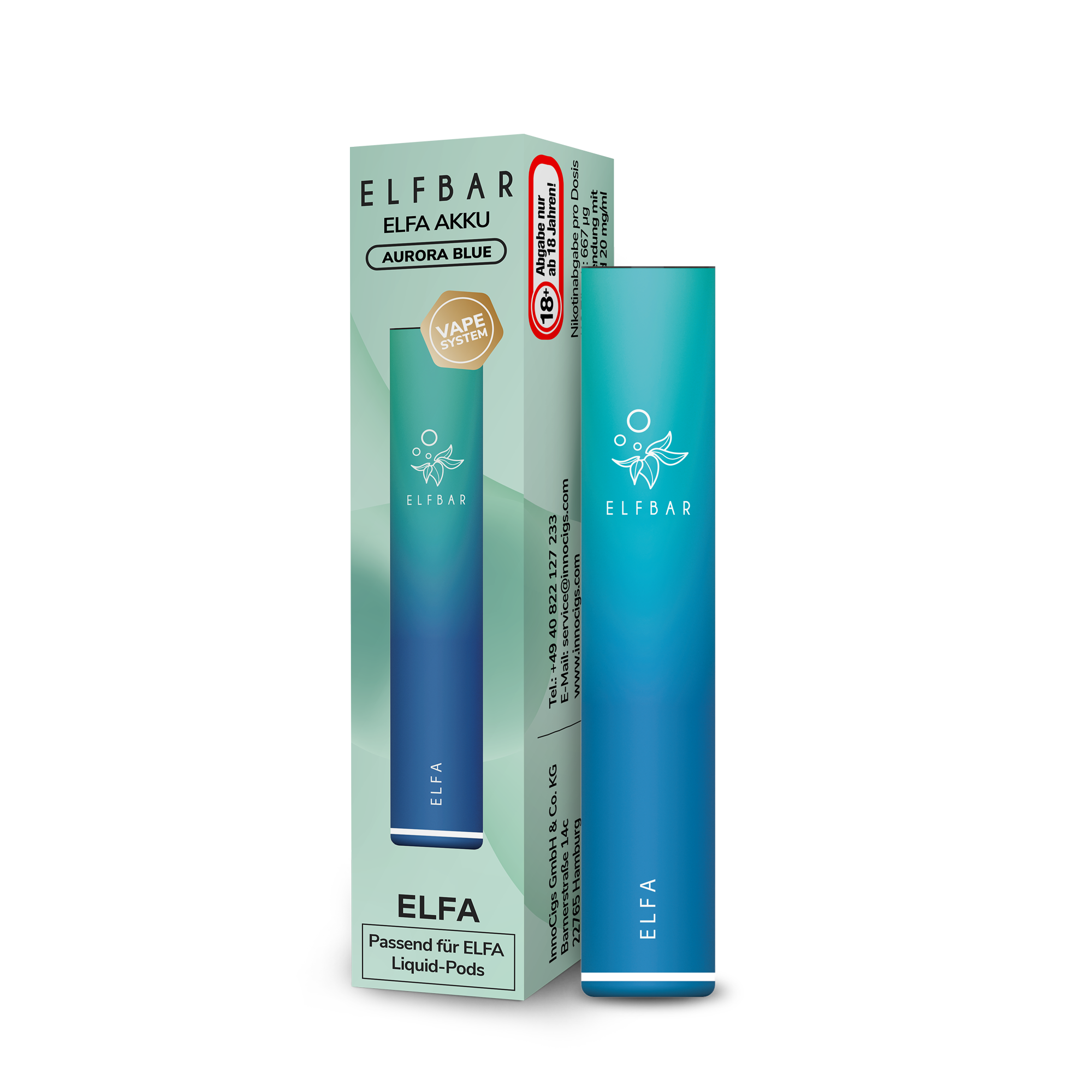 Elfa Akku - Aurora Blau Elfa Akku - Aurora Blau