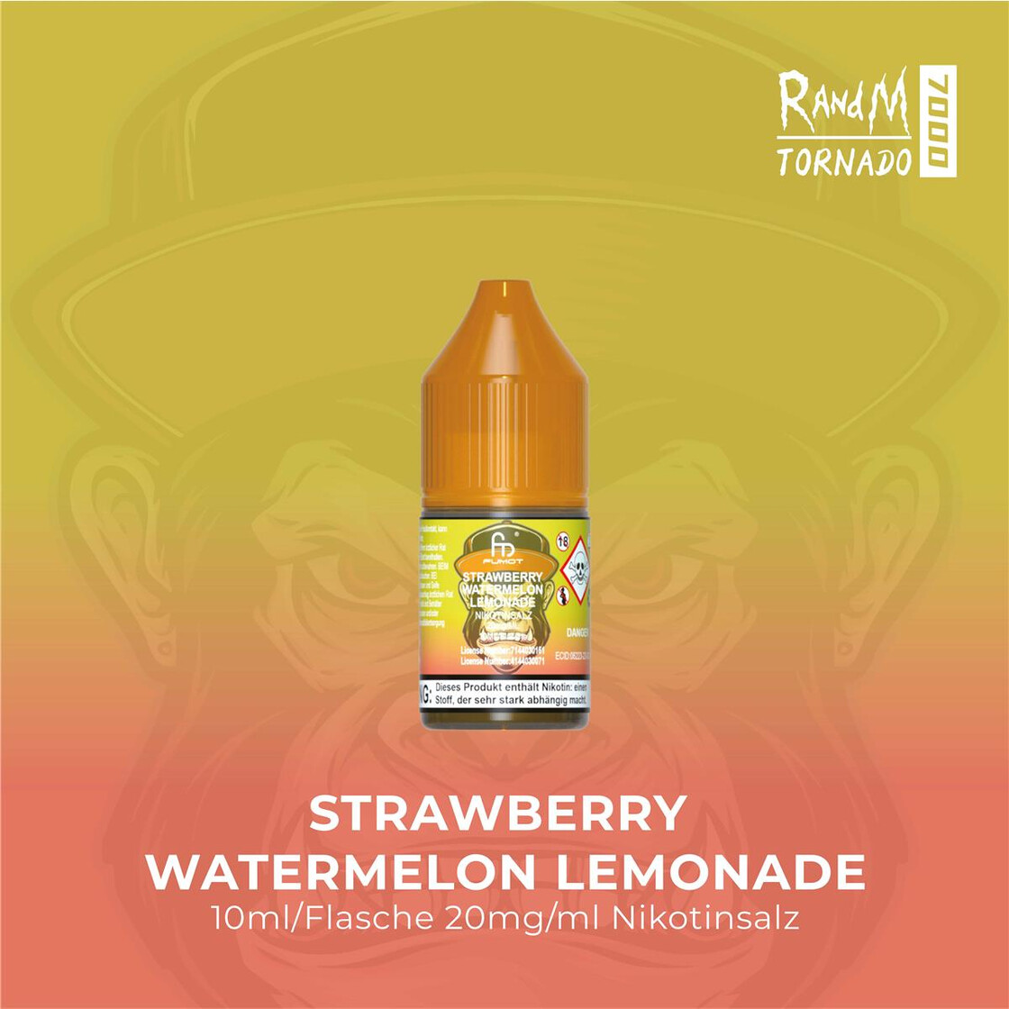 RandM Tornado - Strawberry Watermelon Lemonade 20mg RandM Tornado - Strawberry Watermelon Lemonade 20mg
