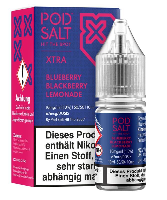 Pod Salt Xtra - Blueberry Blackberry Lemonade