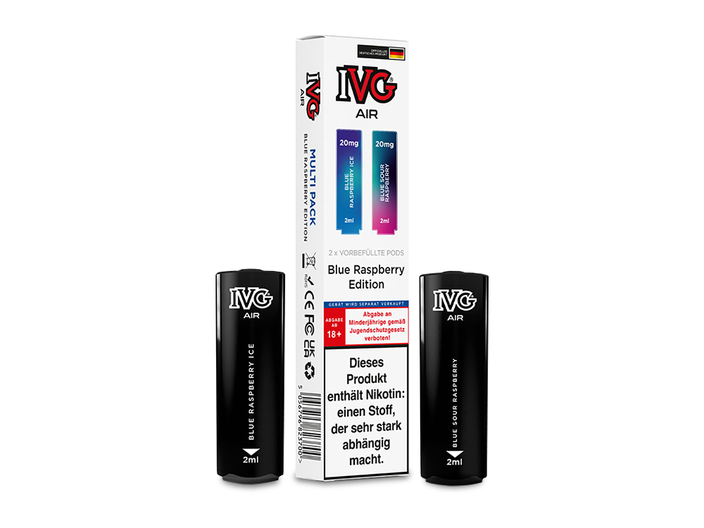IVG Air (Multi-Flavour) - Blue Raspberry Edition IVG Air (Multi-Flavour) - Blue Raspberry Edition