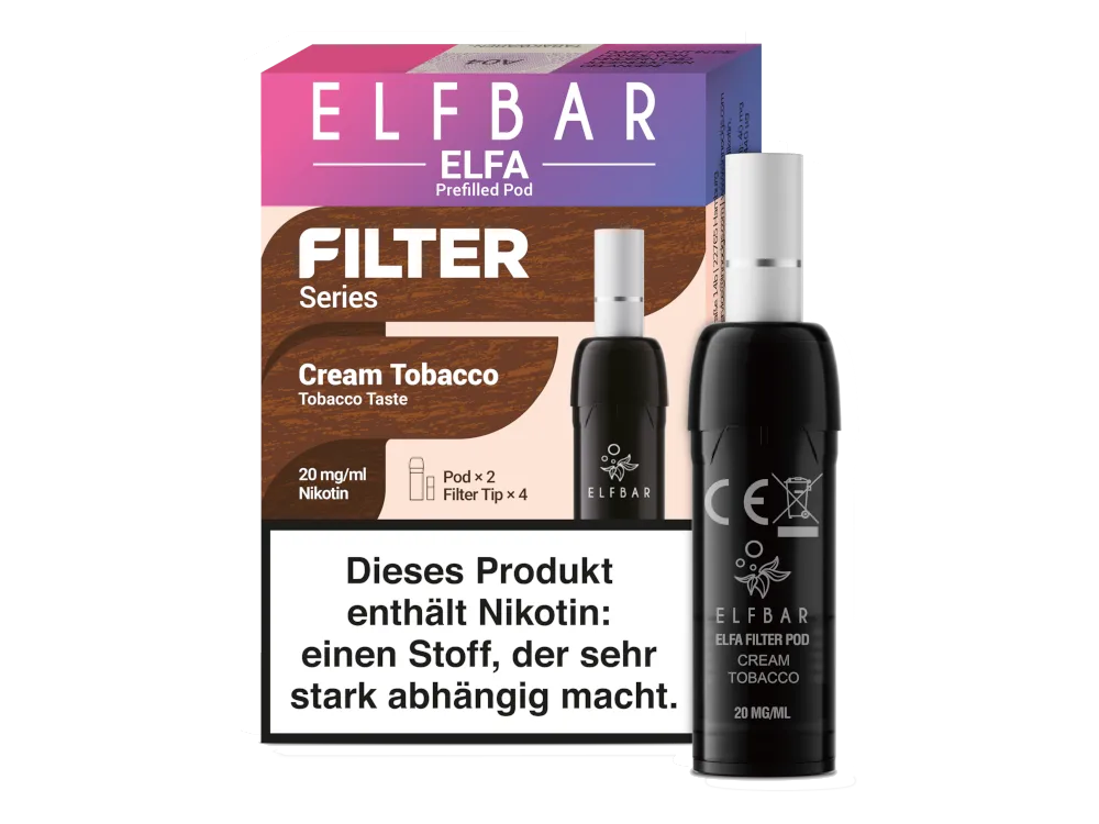 Elfa Pod Filter Series - Cream Tobacco