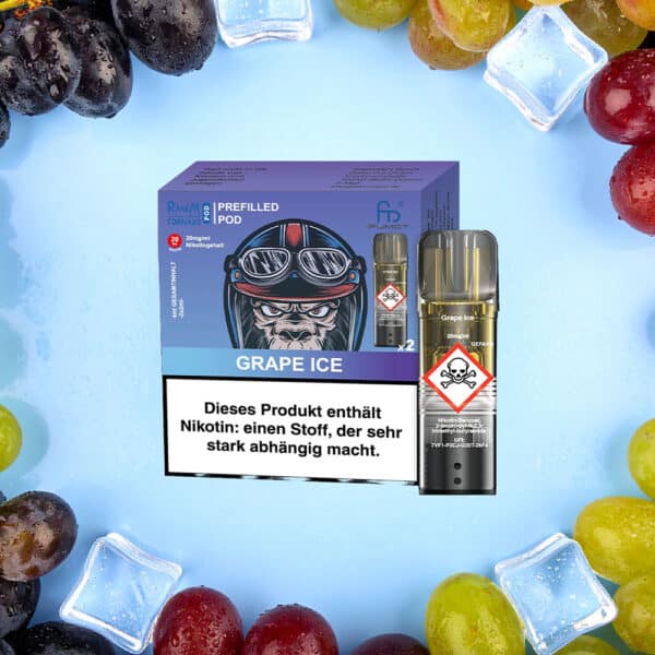 RandM Tornado Pods - Grape Ice 2er Pack RandM Tornado Pods - Grape Ice 2er Pack