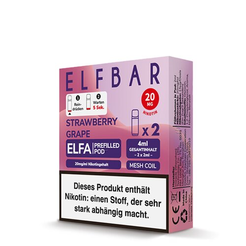 Elfa Pod - Strawberry Grape