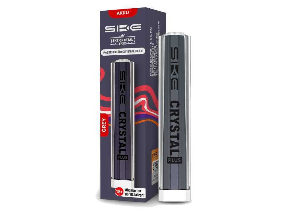 SKE CRYSTAL PLUS Pod Kit - Grey SKE CRYSTAL PLUS Pod Kit - Grey