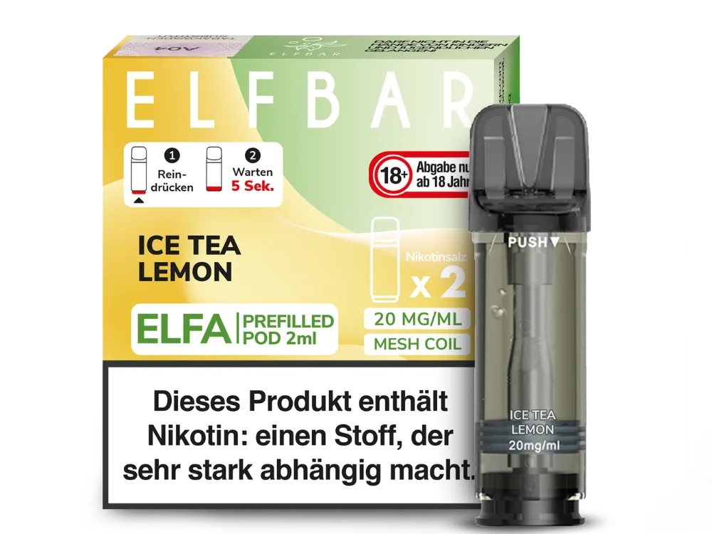Elfa Pod - Ice Tea Lemon