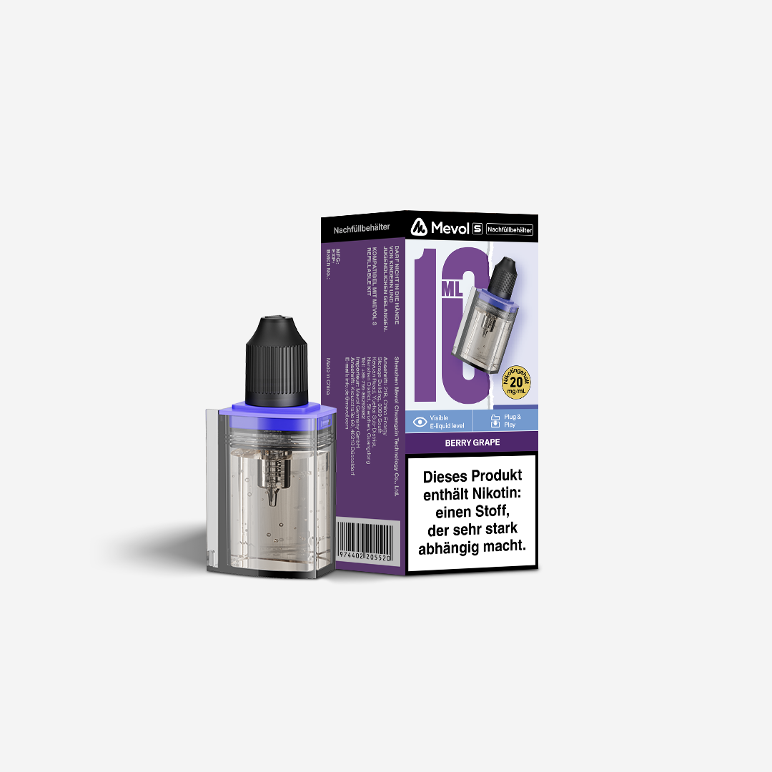 Mevol S 10K - Berry Grape