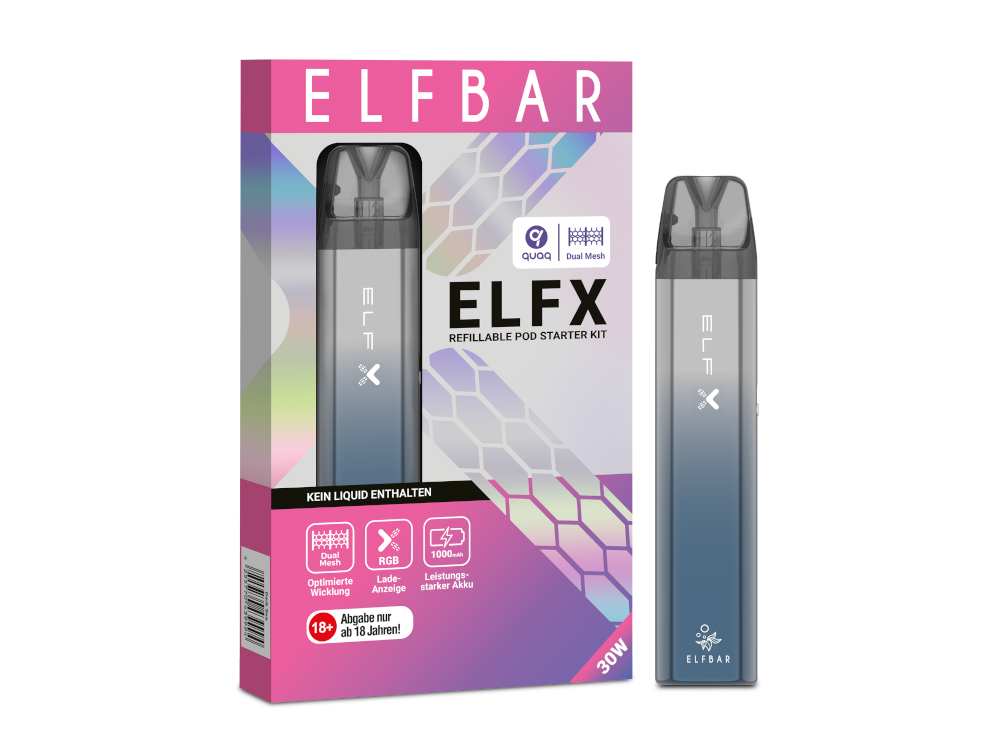 Elfbar ELFX Pod Kit fr 10.90 Kaufen ULTRA GNSTIG!! Elfbar ELFX Pod Kit fr 10.90 Kaufen ULTRA GNSTIG!!