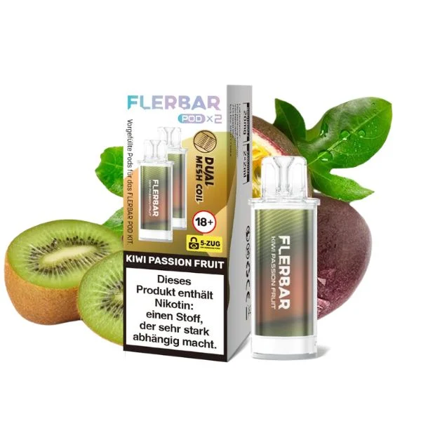 Flerbar POD (2stk) - Kiwi Passion Fruit